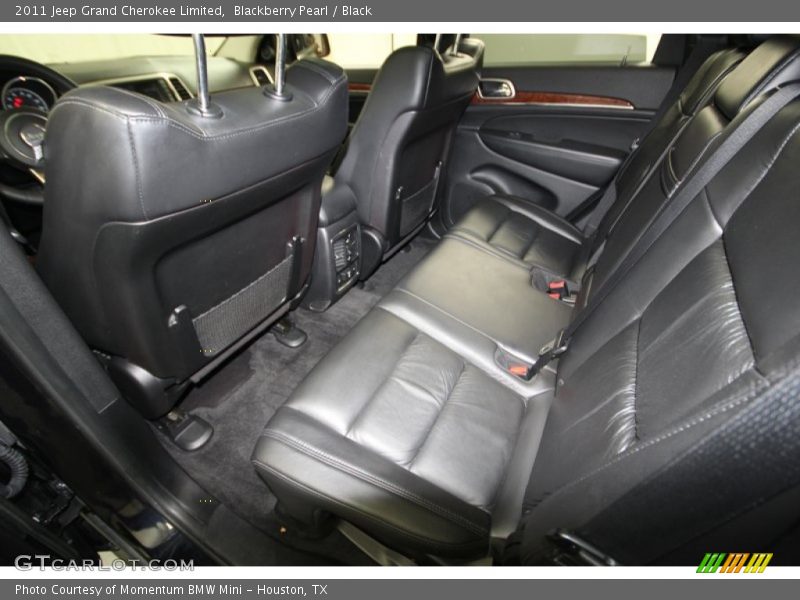 Rear Seat of 2011 Grand Cherokee Limited