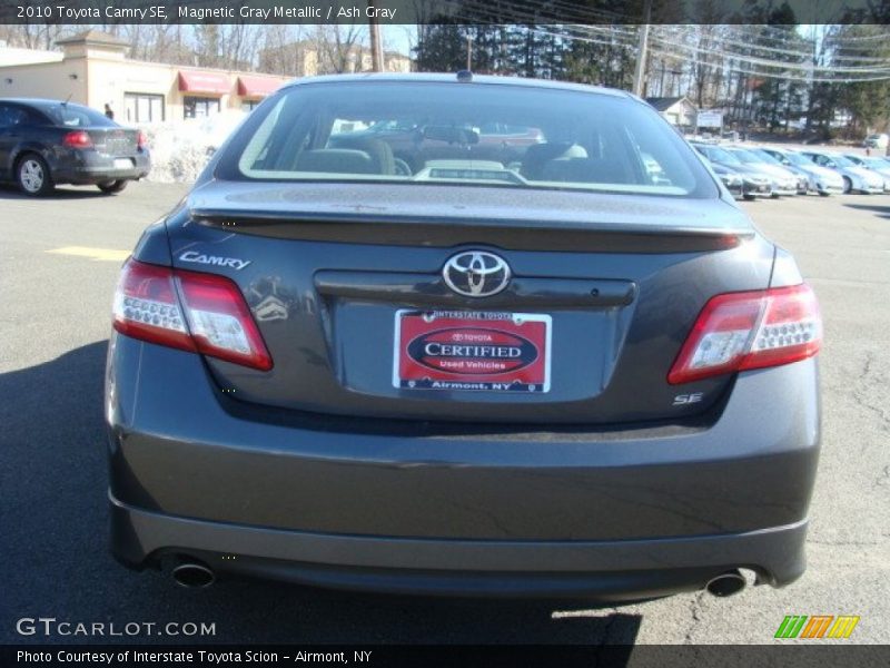 Magnetic Gray Metallic / Ash Gray 2010 Toyota Camry SE