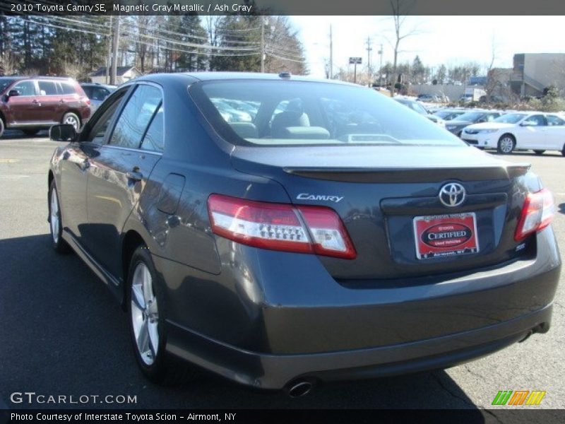 Magnetic Gray Metallic / Ash Gray 2010 Toyota Camry SE