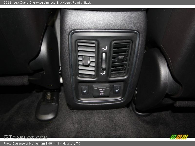 Blackberry Pearl / Black 2011 Jeep Grand Cherokee Limited