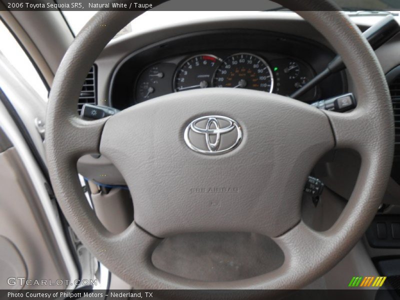 Natural White / Taupe 2006 Toyota Sequoia SR5
