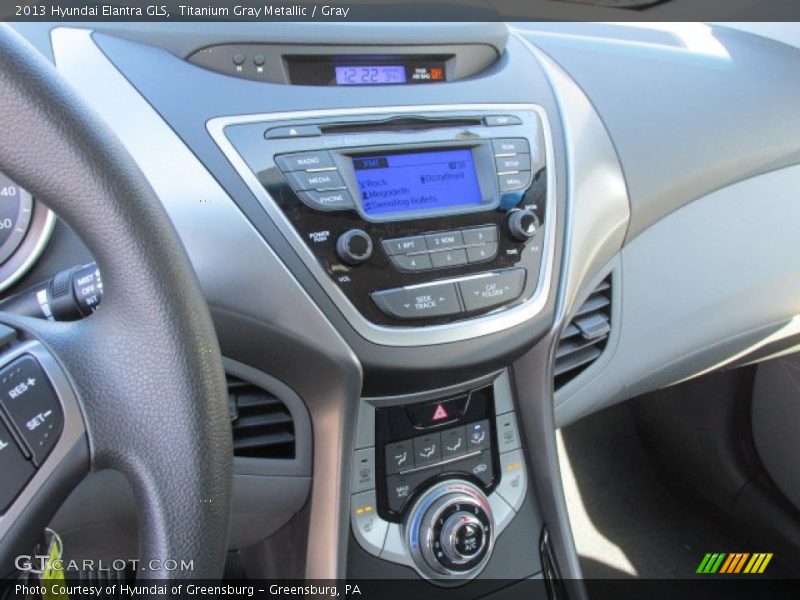 Titanium Gray Metallic / Gray 2013 Hyundai Elantra GLS