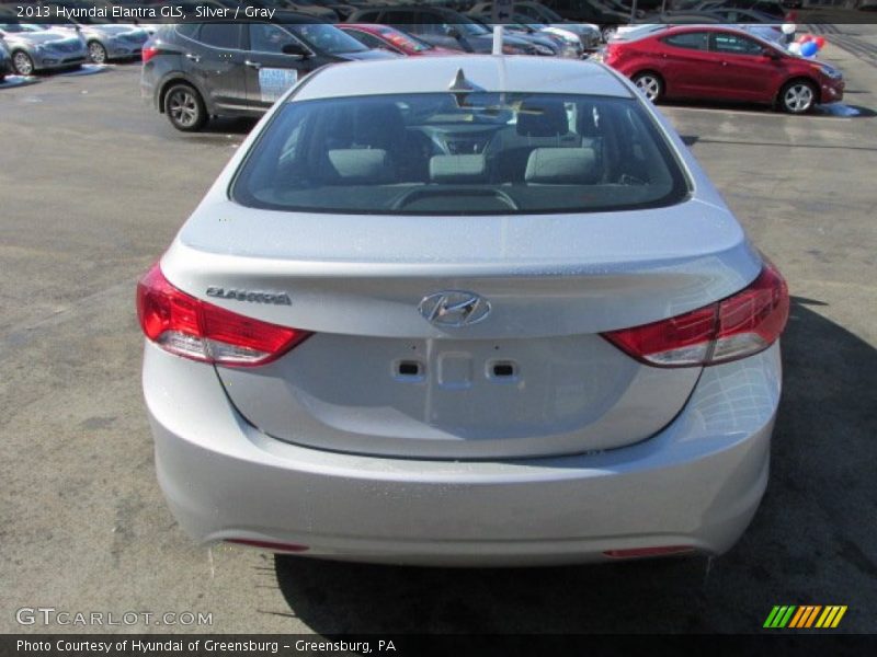 Silver / Gray 2013 Hyundai Elantra GLS