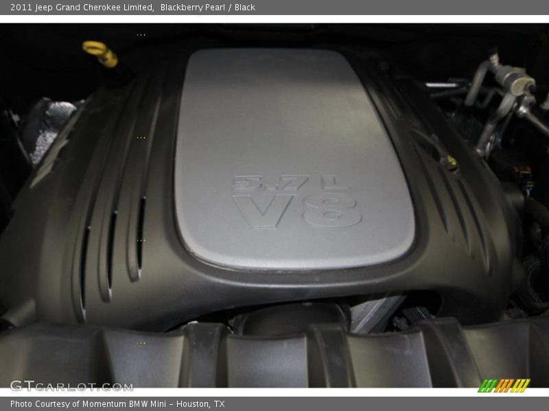 Blackberry Pearl / Black 2011 Jeep Grand Cherokee Limited