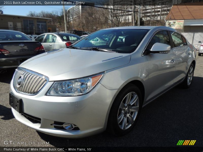 Quicksilver Metallic / Ebony 2011 Buick LaCrosse CXL