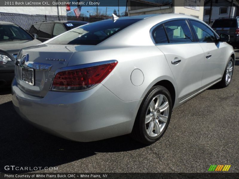 Quicksilver Metallic / Ebony 2011 Buick LaCrosse CXL