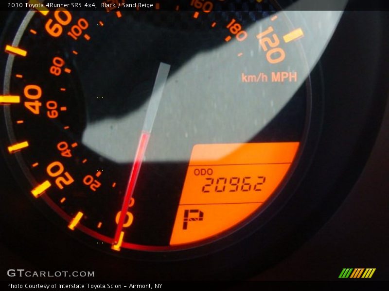 Black / Sand Beige 2010 Toyota 4Runner SR5 4x4