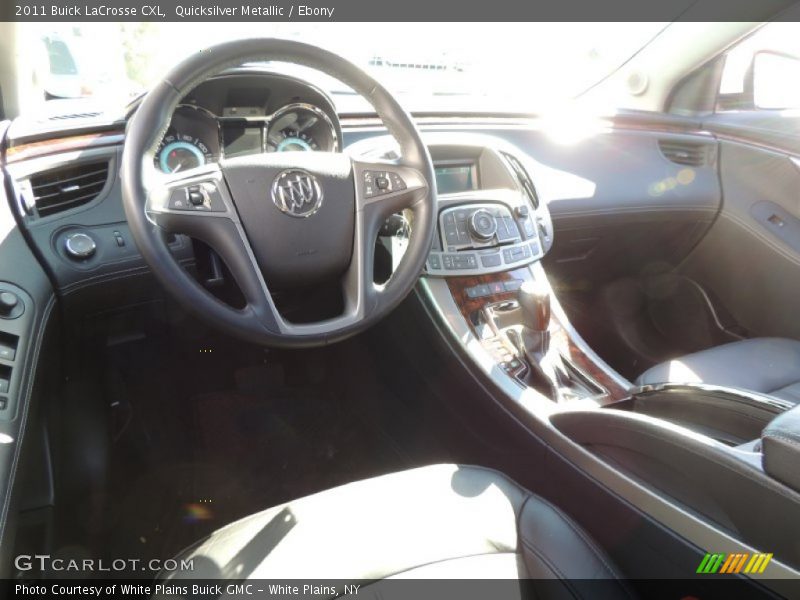 Quicksilver Metallic / Ebony 2011 Buick LaCrosse CXL