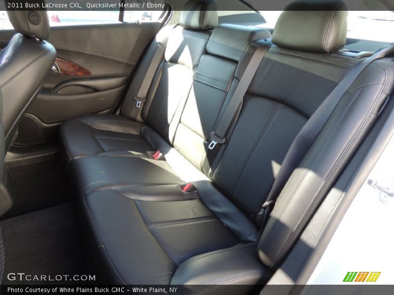 Rear Seat of 2011 LaCrosse CXL