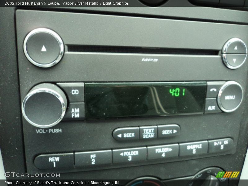 Audio System of 2009 Mustang V6 Coupe