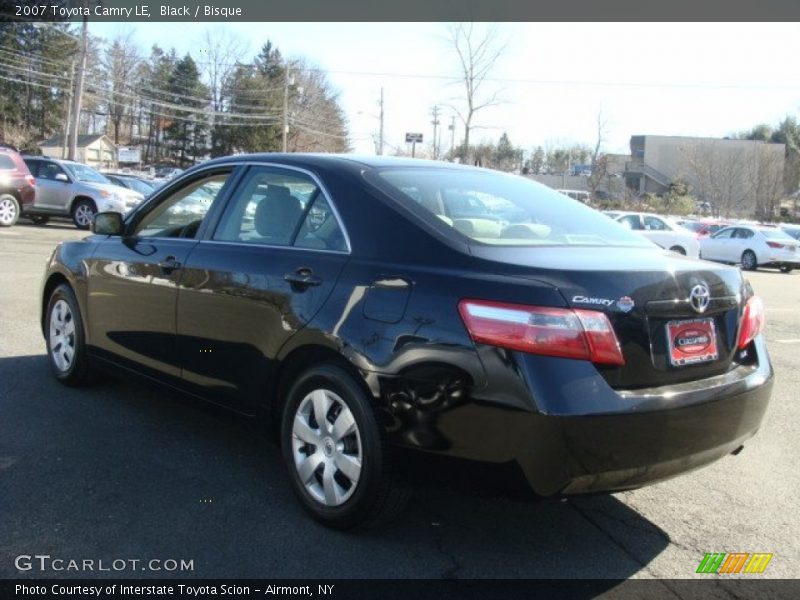Black / Bisque 2007 Toyota Camry LE