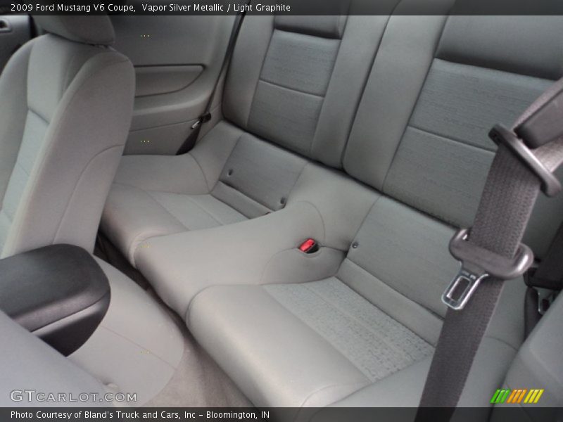 Rear Seat of 2009 Mustang V6 Coupe