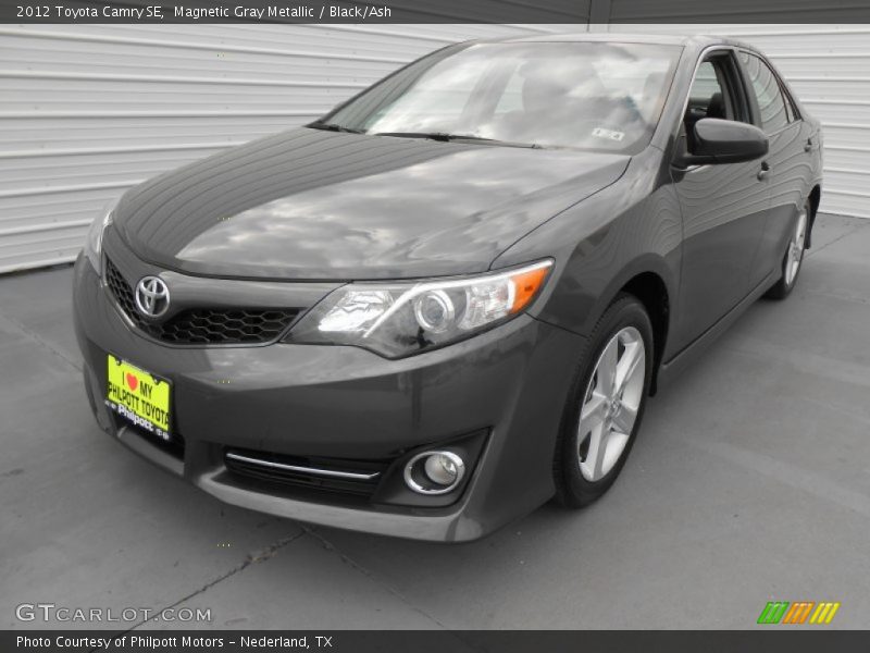 Magnetic Gray Metallic / Black/Ash 2012 Toyota Camry SE