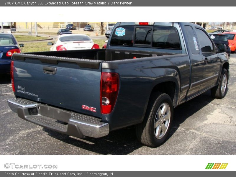 Stealth Gray Metallic / Dark Pewter 2007 GMC Canyon SLE Extended Cab