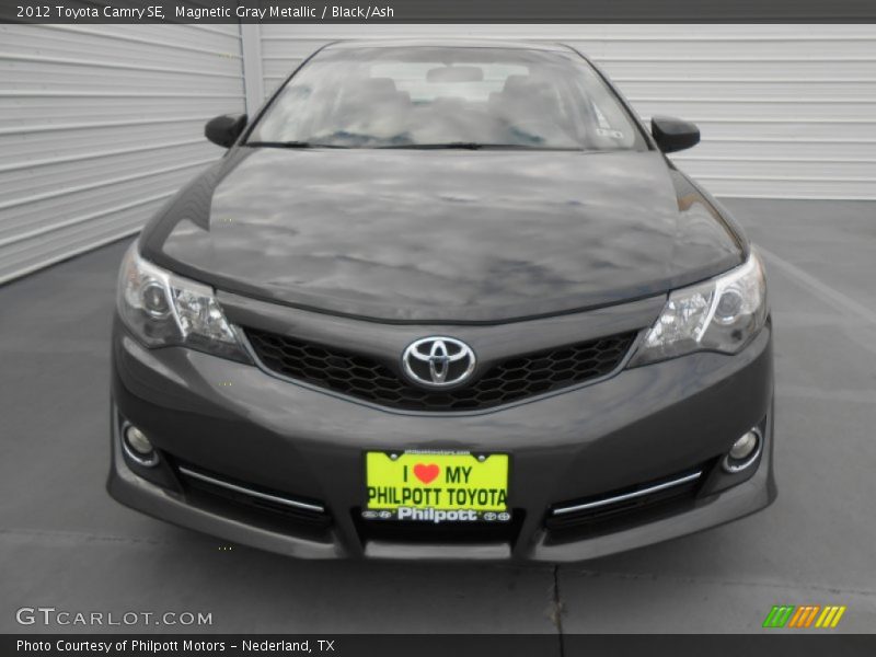 Magnetic Gray Metallic / Black/Ash 2012 Toyota Camry SE
