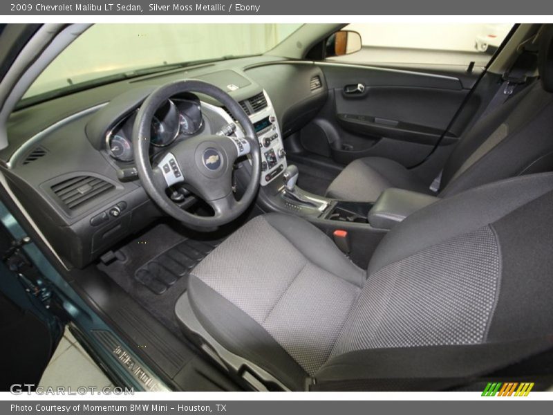 Ebony Interior - 2009 Malibu LT Sedan 