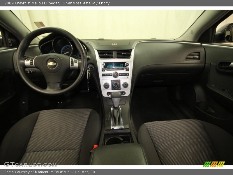 Silver Moss Metallic / Ebony 2009 Chevrolet Malibu LT Sedan