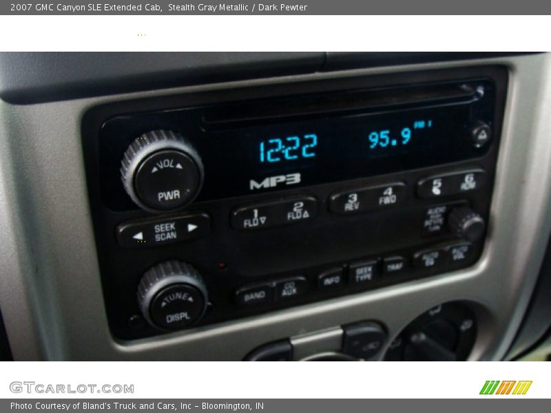 Stealth Gray Metallic / Dark Pewter 2007 GMC Canyon SLE Extended Cab