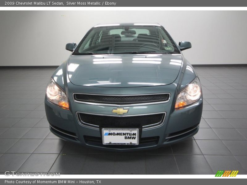 Silver Moss Metallic / Ebony 2009 Chevrolet Malibu LT Sedan