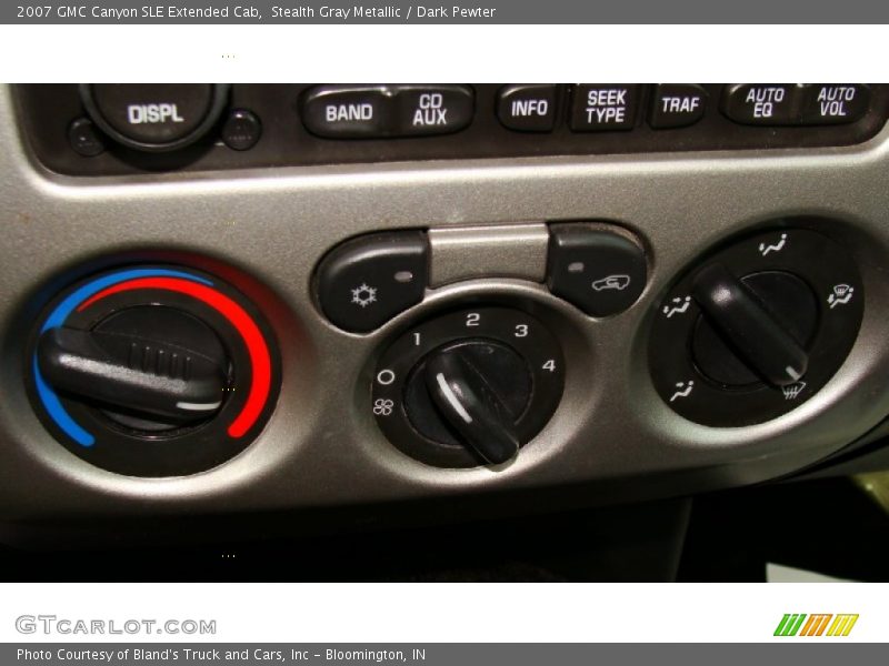 Stealth Gray Metallic / Dark Pewter 2007 GMC Canyon SLE Extended Cab