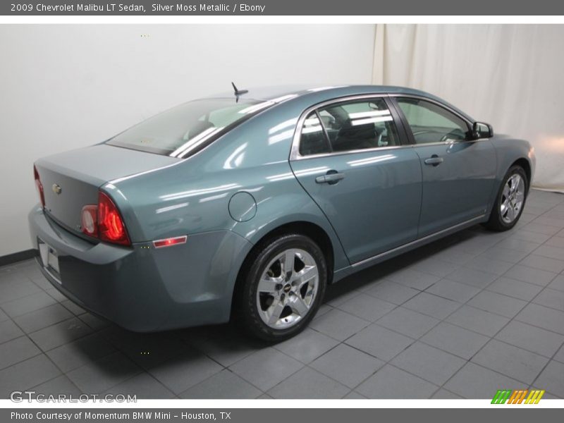 Silver Moss Metallic / Ebony 2009 Chevrolet Malibu LT Sedan