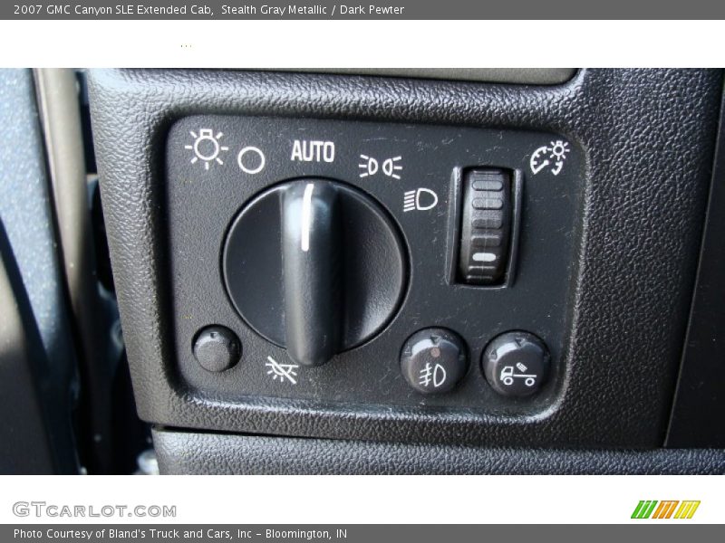 Stealth Gray Metallic / Dark Pewter 2007 GMC Canyon SLE Extended Cab