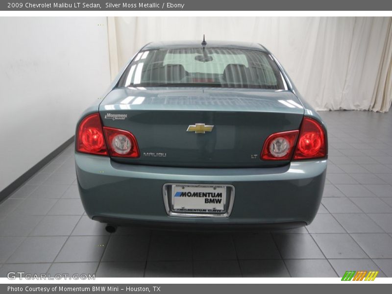 Silver Moss Metallic / Ebony 2009 Chevrolet Malibu LT Sedan