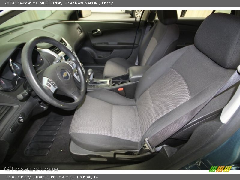 Front Seat of 2009 Malibu LT Sedan