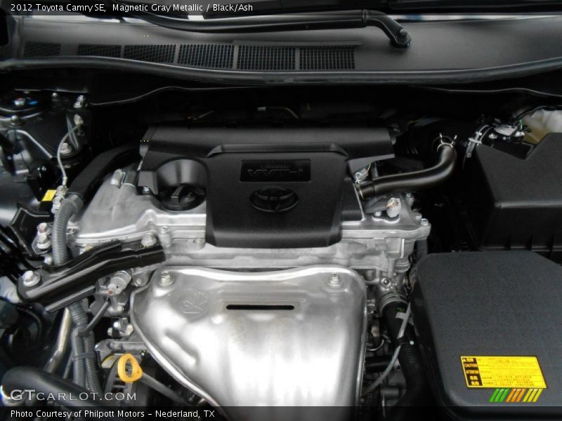 Magnetic Gray Metallic / Black/Ash 2012 Toyota Camry SE