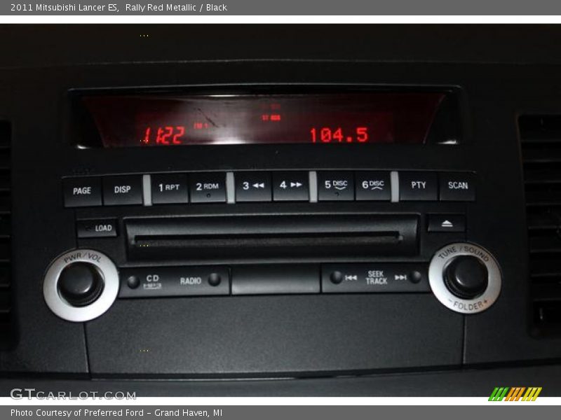 Audio System of 2011 Lancer ES
