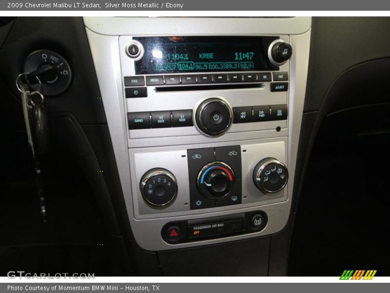 Silver Moss Metallic / Ebony 2009 Chevrolet Malibu LT Sedan