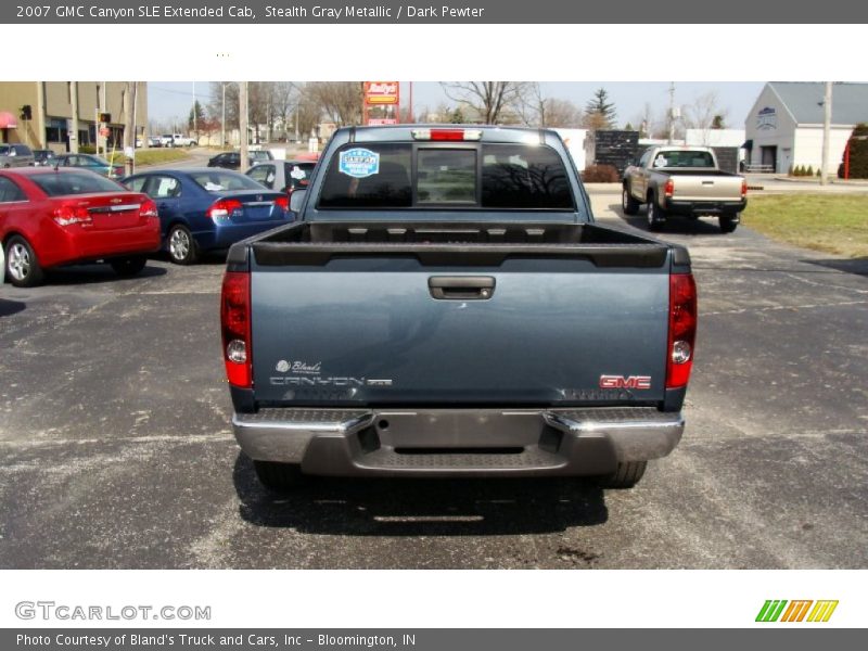 Stealth Gray Metallic / Dark Pewter 2007 GMC Canyon SLE Extended Cab