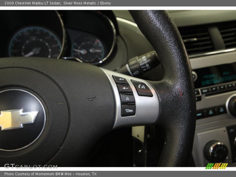 Silver Moss Metallic / Ebony 2009 Chevrolet Malibu LT Sedan