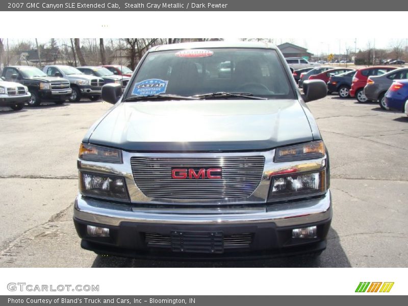 Stealth Gray Metallic / Dark Pewter 2007 GMC Canyon SLE Extended Cab