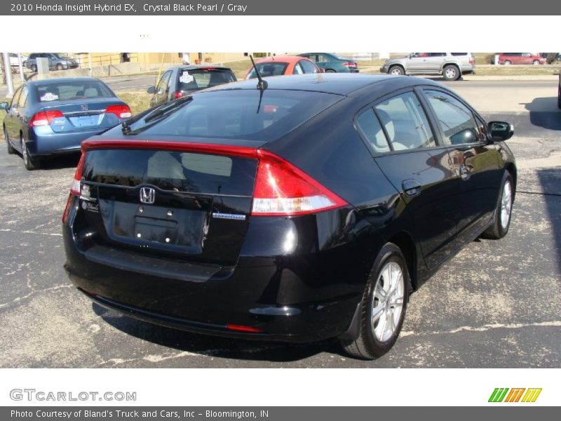 Crystal Black Pearl / Gray 2010 Honda Insight Hybrid EX