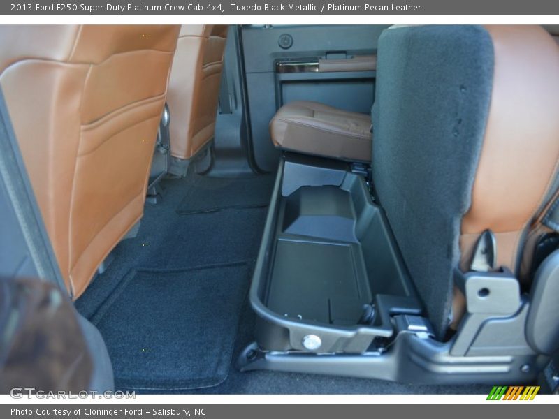 Tuxedo Black Metallic / Platinum Pecan Leather 2013 Ford F250 Super Duty Platinum Crew Cab 4x4