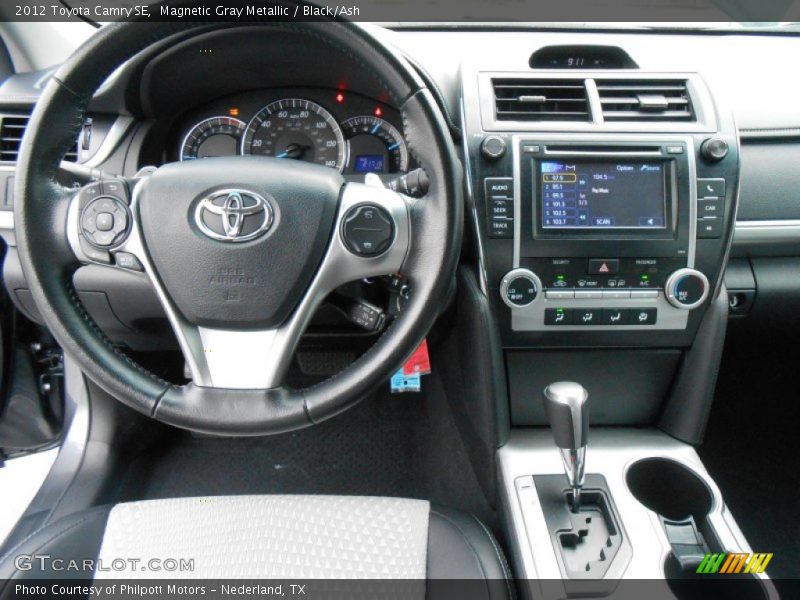 Magnetic Gray Metallic / Black/Ash 2012 Toyota Camry SE