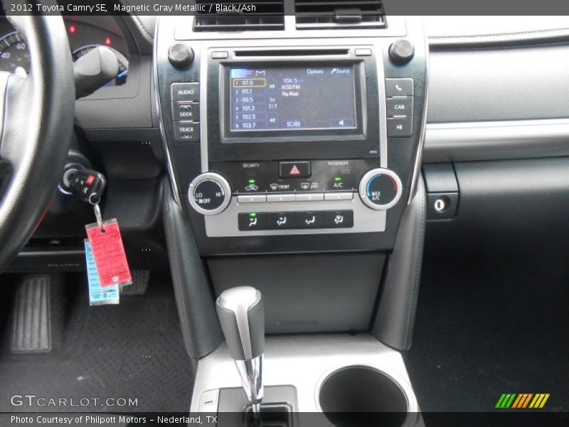 Magnetic Gray Metallic / Black/Ash 2012 Toyota Camry SE