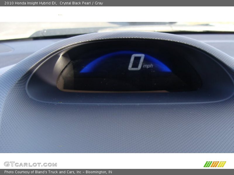 Crystal Black Pearl / Gray 2010 Honda Insight Hybrid EX