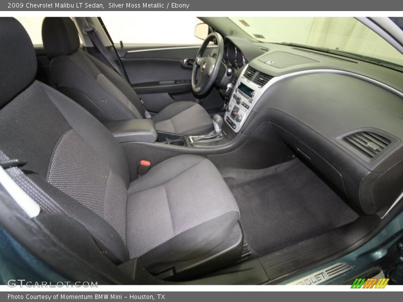Silver Moss Metallic / Ebony 2009 Chevrolet Malibu LT Sedan