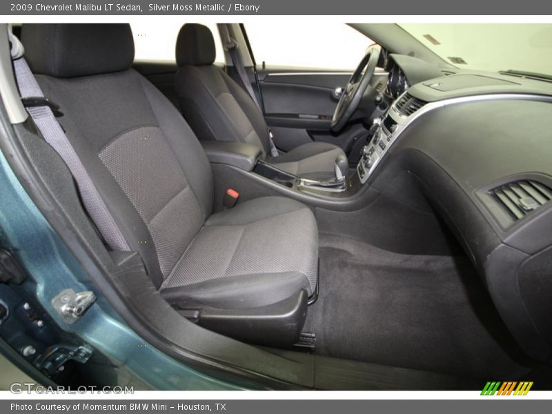 Silver Moss Metallic / Ebony 2009 Chevrolet Malibu LT Sedan