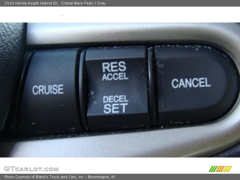 Controls of 2010 Insight Hybrid EX