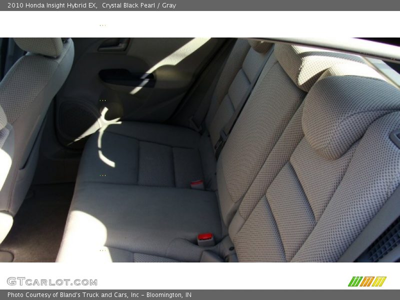 Crystal Black Pearl / Gray 2010 Honda Insight Hybrid EX