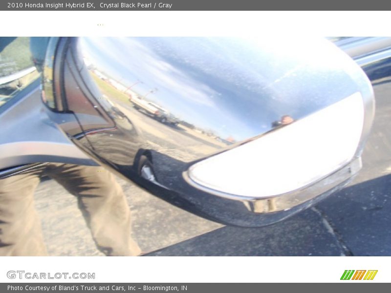 Crystal Black Pearl / Gray 2010 Honda Insight Hybrid EX
