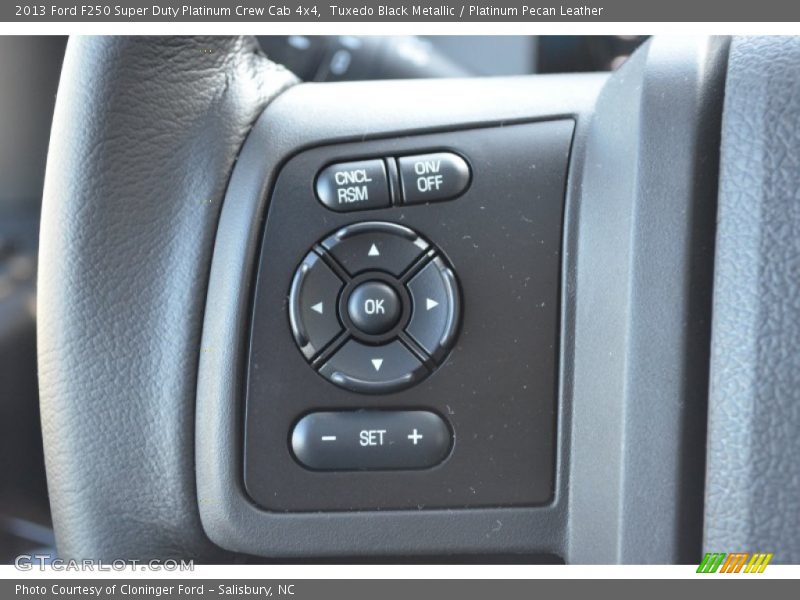 Tuxedo Black Metallic / Platinum Pecan Leather 2013 Ford F250 Super Duty Platinum Crew Cab 4x4