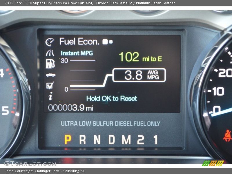 Tuxedo Black Metallic / Platinum Pecan Leather 2013 Ford F250 Super Duty Platinum Crew Cab 4x4