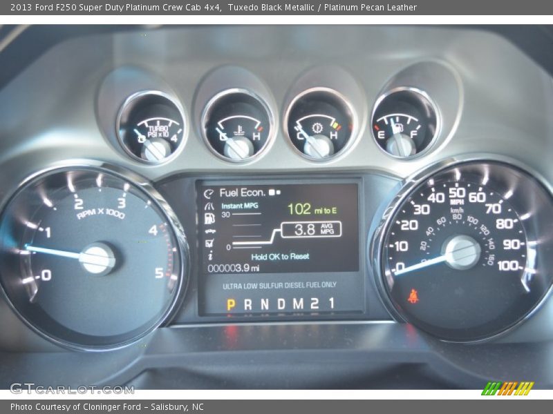 Tuxedo Black Metallic / Platinum Pecan Leather 2013 Ford F250 Super Duty Platinum Crew Cab 4x4