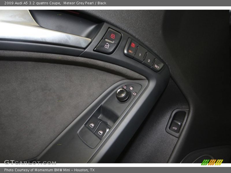 Meteor Grey Pearl / Black 2009 Audi A5 3.2 quattro Coupe