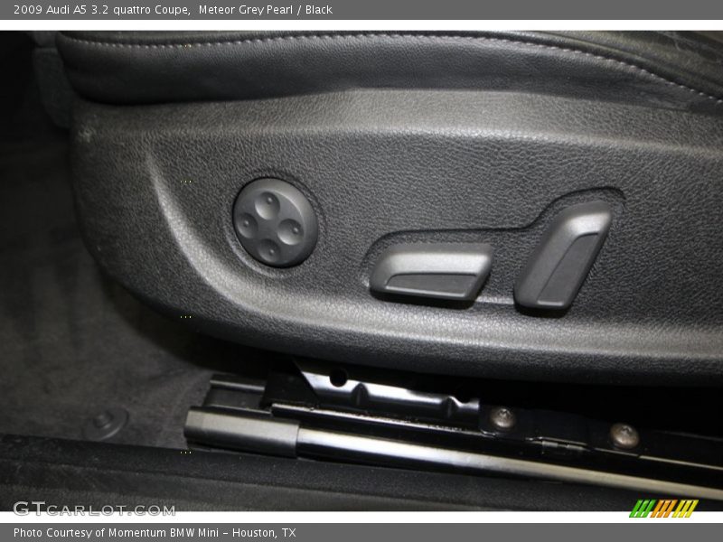 Meteor Grey Pearl / Black 2009 Audi A5 3.2 quattro Coupe