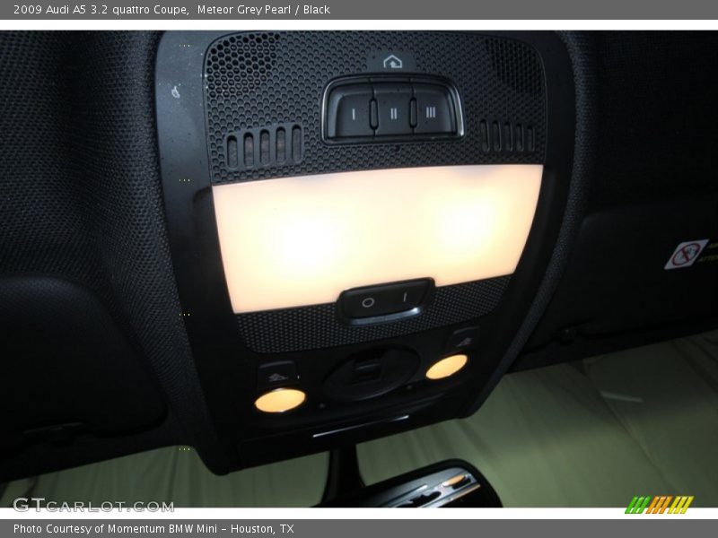 Meteor Grey Pearl / Black 2009 Audi A5 3.2 quattro Coupe